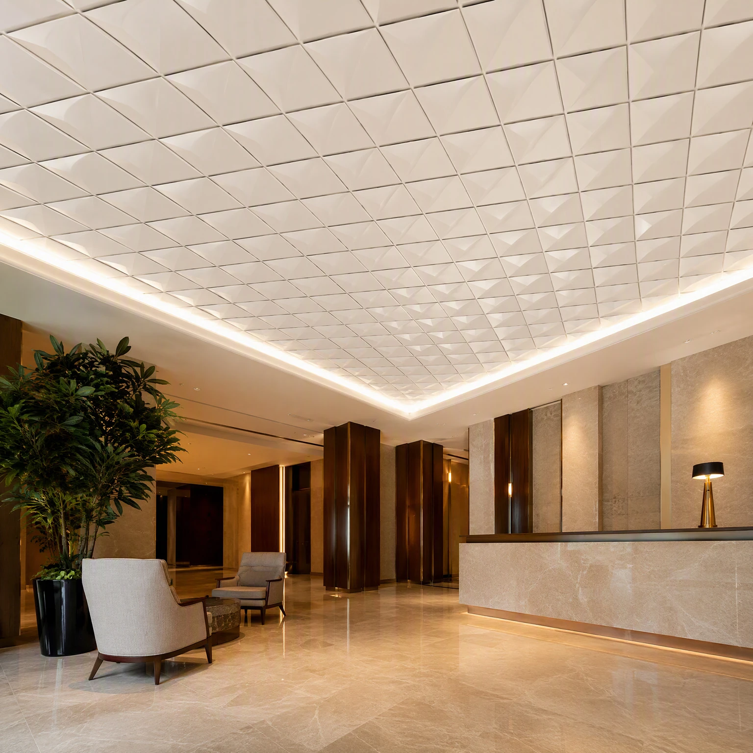 Aluminum Diamond-Shaped Panel Aluminum Diamond-Shaped Panel