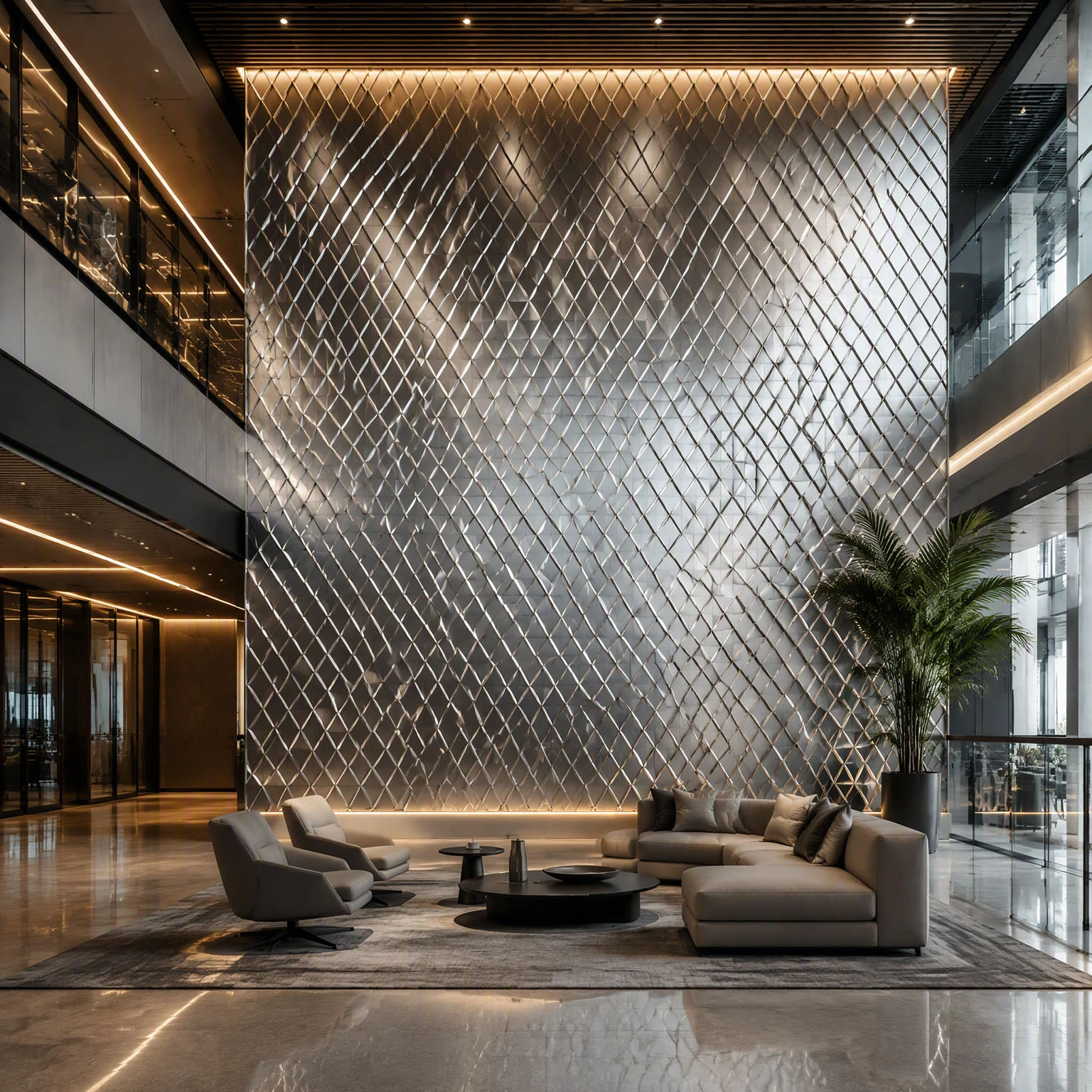 Aluminum Diamond-Shaped Panel Aluminum Diamond-Shaped Panel