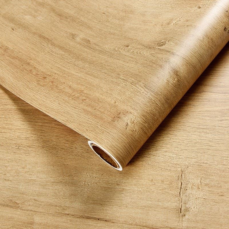 PVC Wood Grain Self-adhesive Wall Sticker high quality