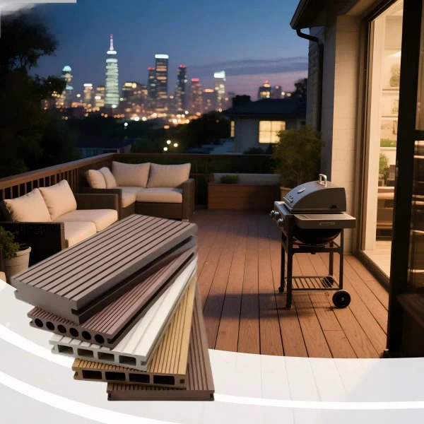 Wpc Decking Wood Grain